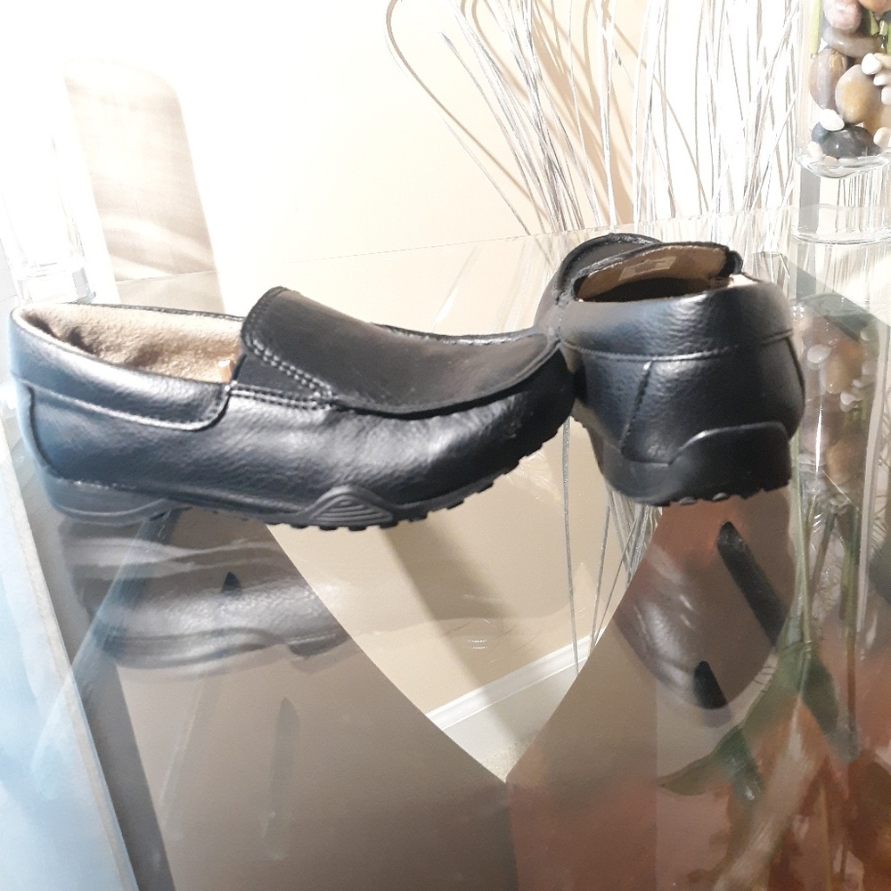 Children's Place Black Loafers: Sz 11